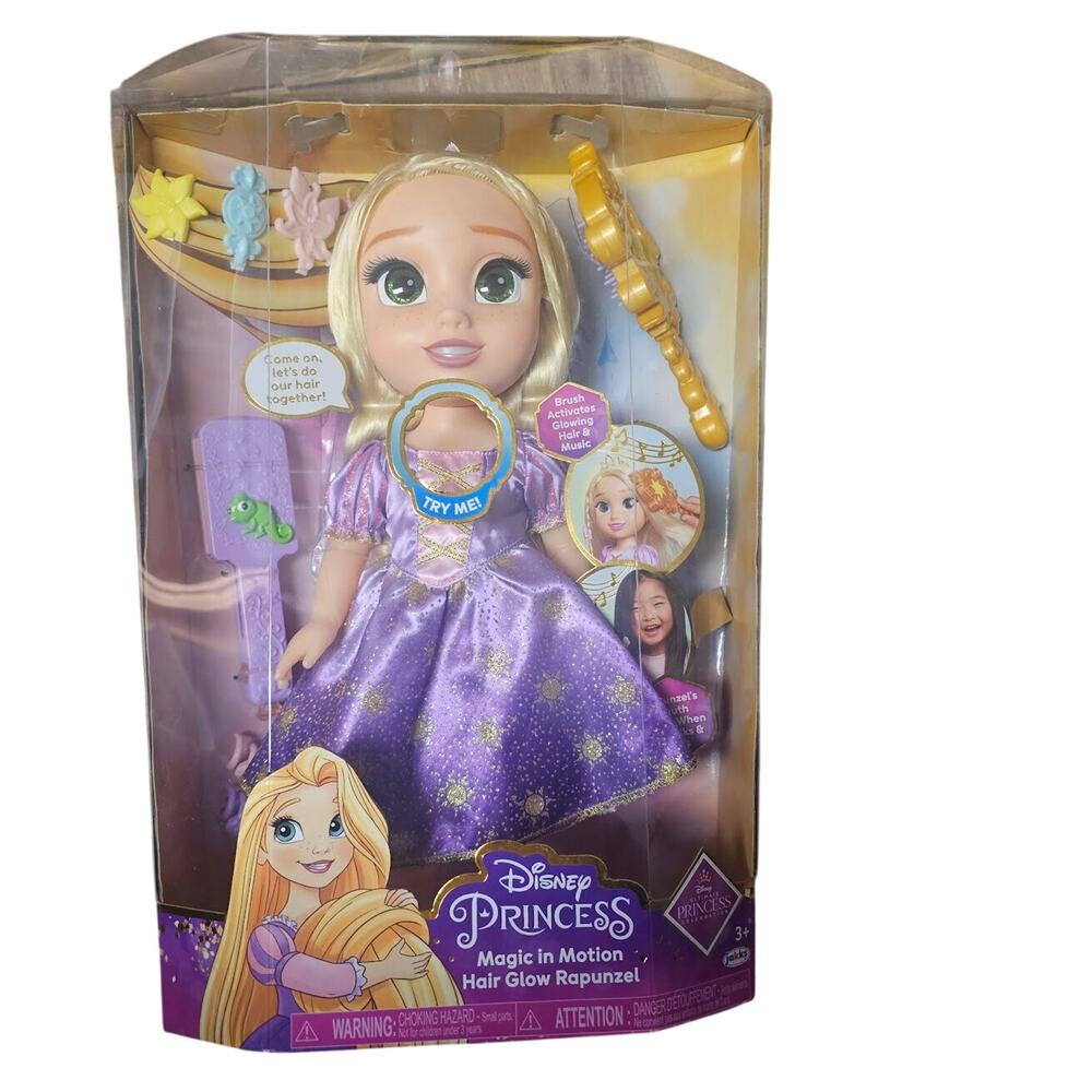 Disney Princess Rapunzel Doll, Magical Glowing Hair and Singing Doll NWT - Picture 5 of 5